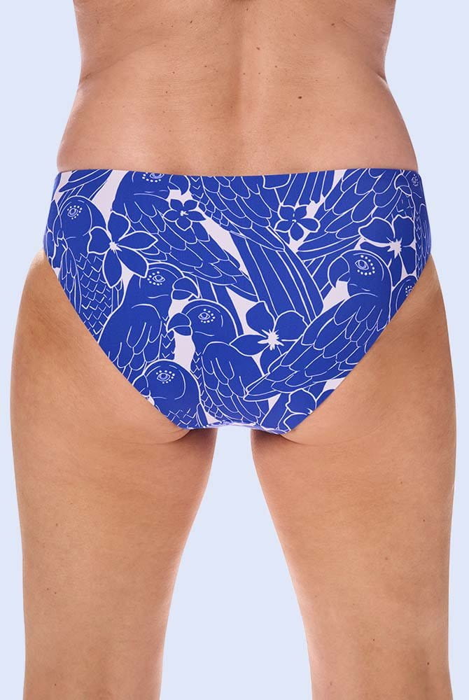 Amoena Bikinihose Azores 71761 - Rückansicht gemusterte Seite