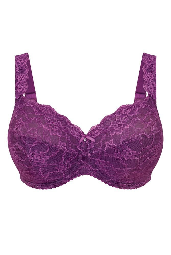ROSA FAIA Bügel-BH Bobette Full Cup 5289 magic purple - Vorderansicht