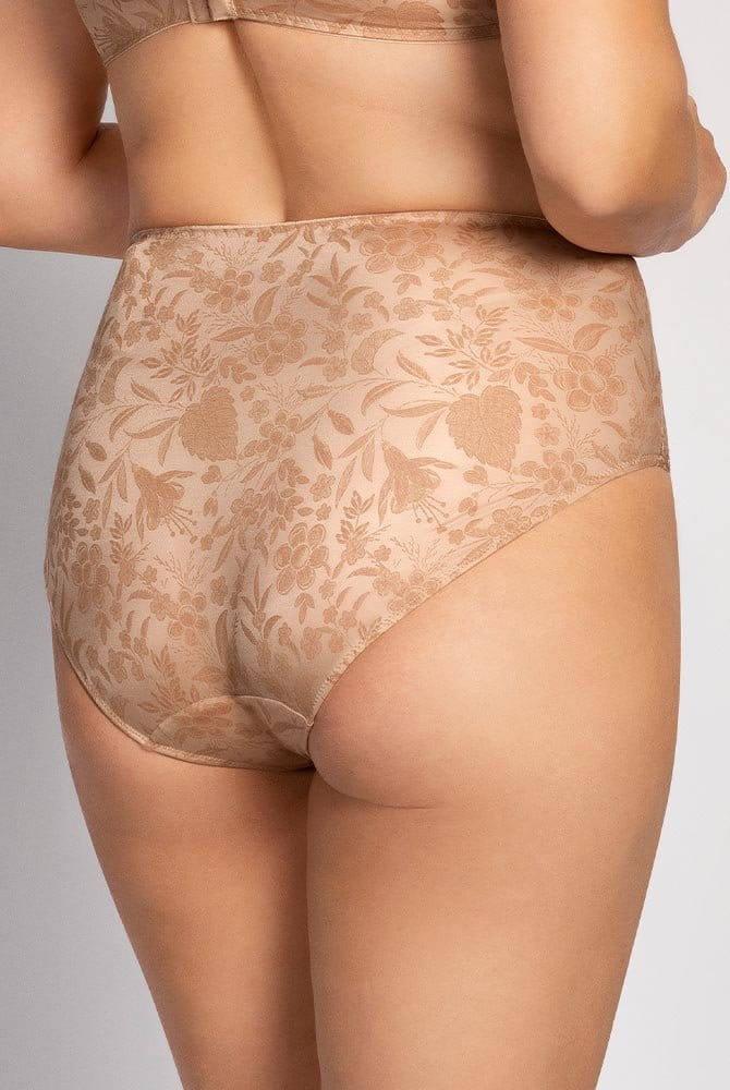 Ulla Hoher Taillenslip Jasmin 2710 zimt - Rückansicht