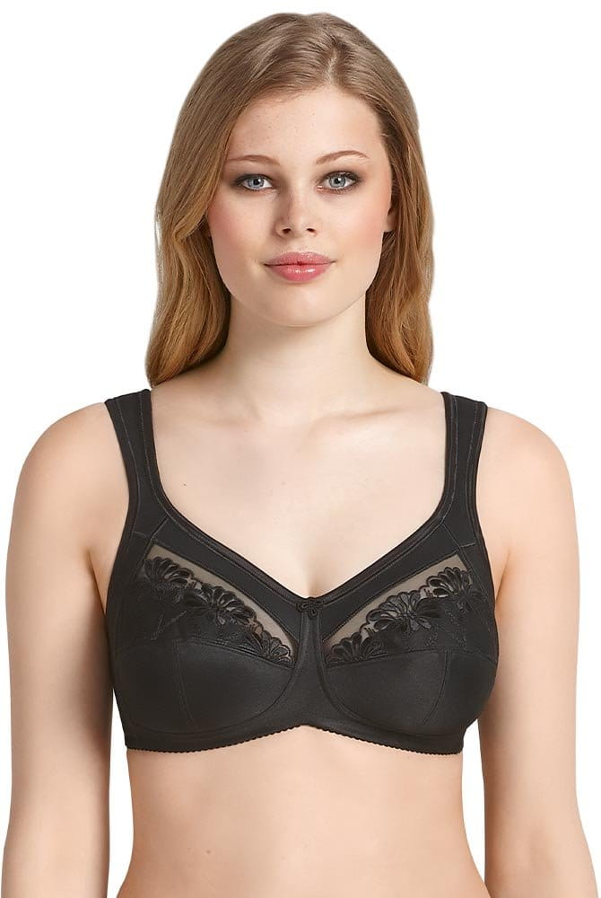 Anita Entlastungs-BH Safina 5448 schwarz - Vorderansicht