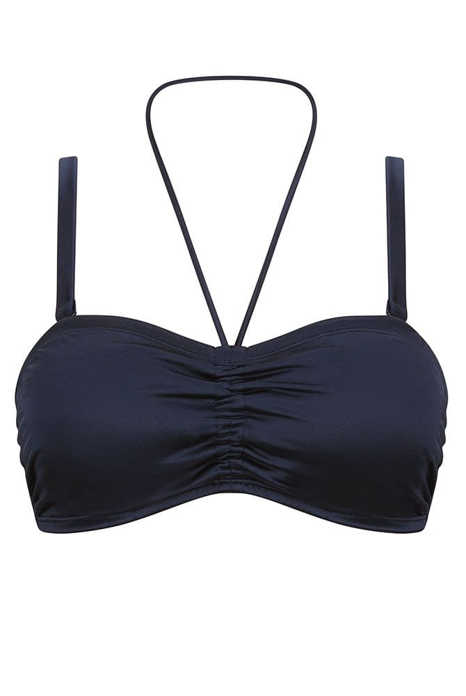 Amoena Prothesen-Bikini-Oberteil Lazio SBB 71815 dunkelblau - Vorderansicht