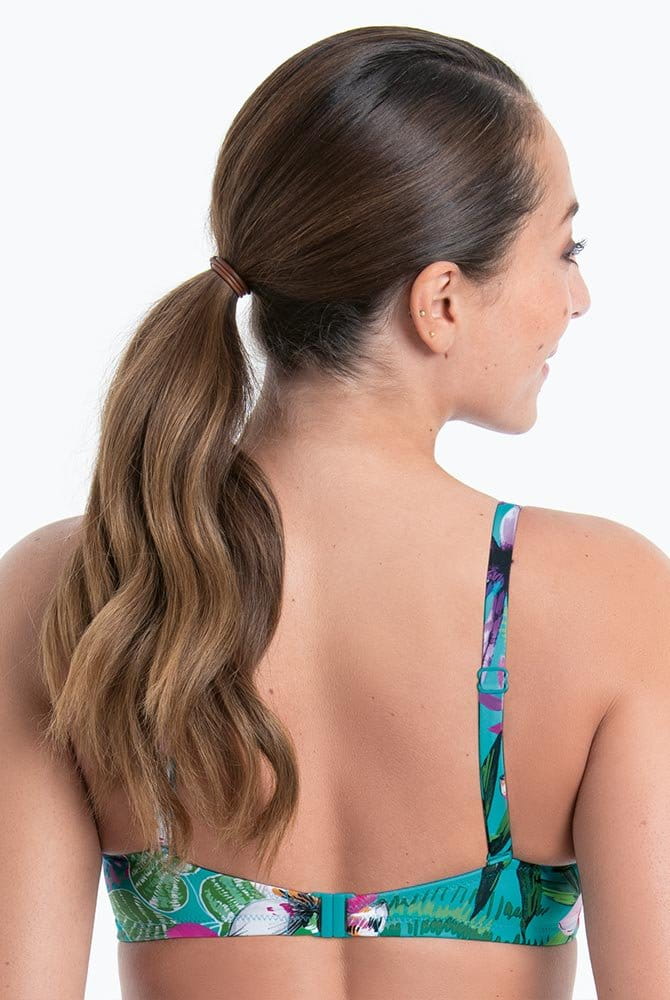 Anita Care Prothesen-Bikini-Top Santa Rosa Aloha 6560-1 capri blue - Rückansicht