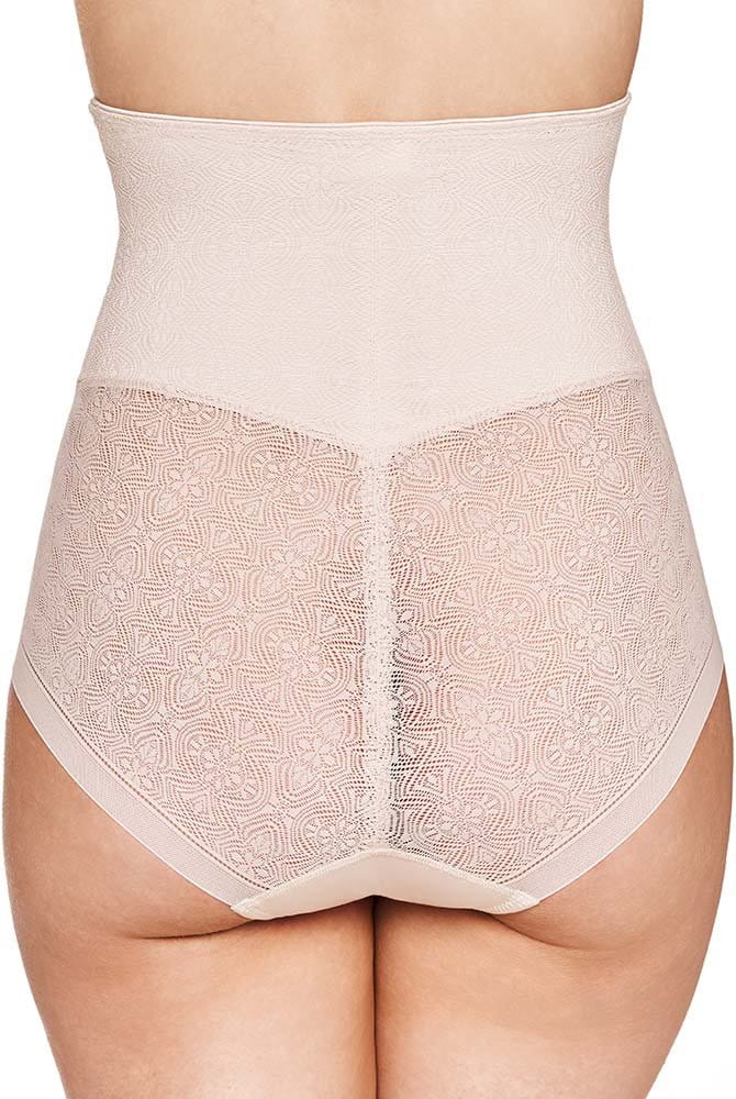 SUSA Highwaist-Panty Milano 5556 sand Rückansicht