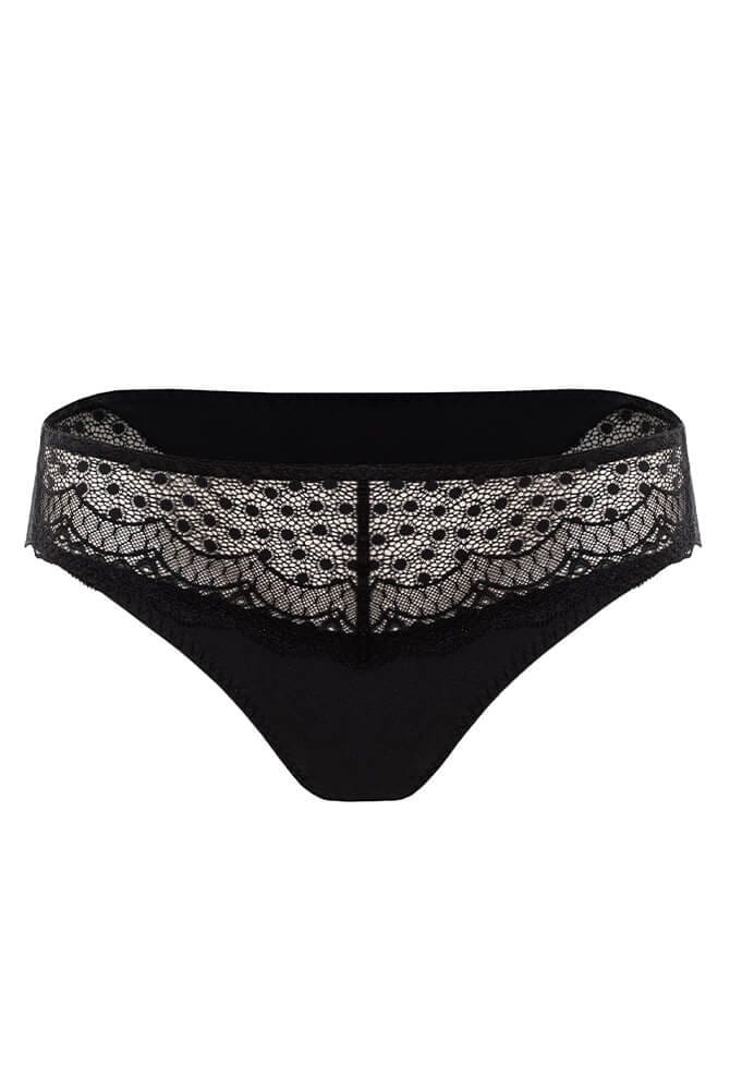 Ulla Slip Josy 6732 - Ulla Dessous - in schwarz in der Vorderansicht