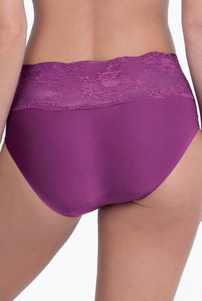 Anita Essential Lace High Waist Slip 1304 magic purple - Rückansicht