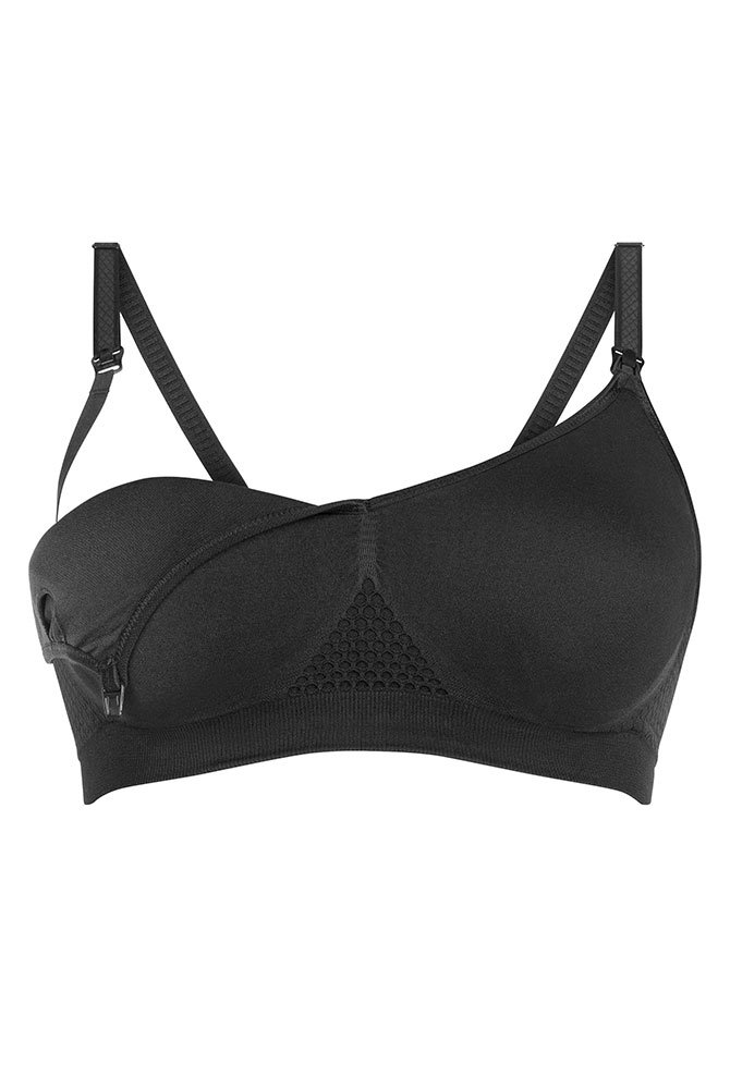 Anita Maternity Still-Bustier Seamless 5096 schwarz - Vorderansicht
