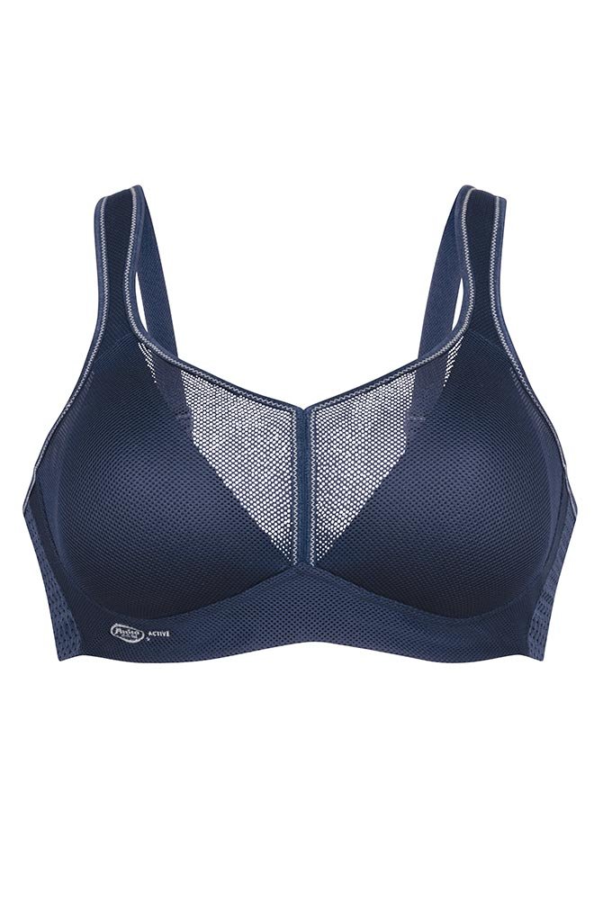 Anita active Sport-BH Air Control 5544 blue iris - Vorderansicht