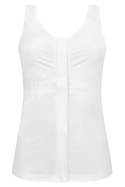Amoena Post-OP Top Malia 45107 weiß - Vorderansicht