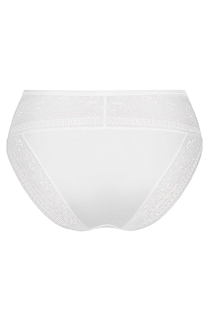 Rosa Faia Taillenslip+ Rosemary 1385 weiß - Rückansicht