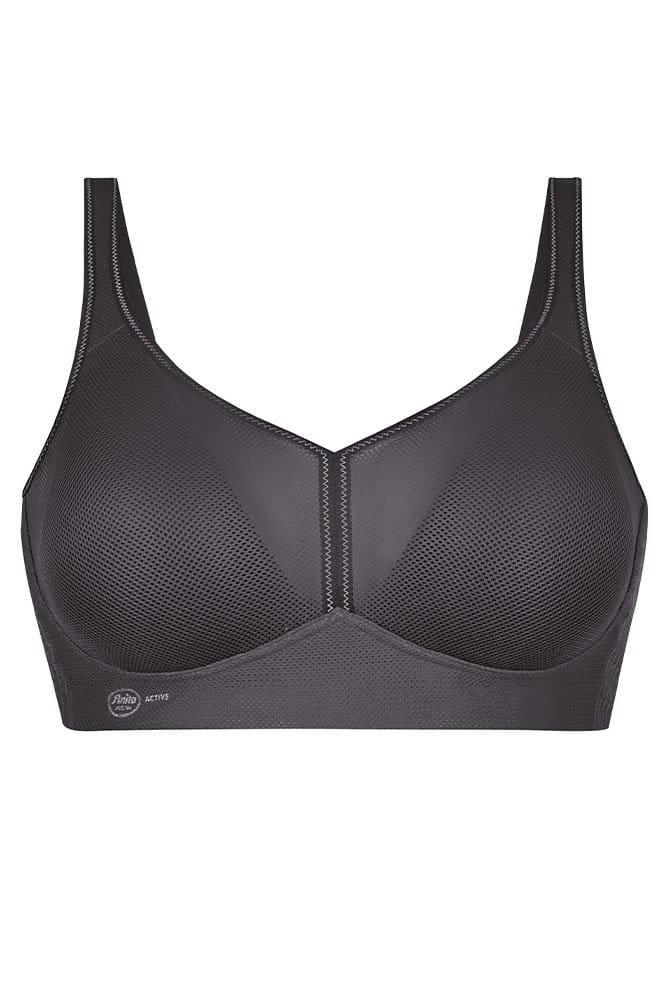 Anita active Sport-BH Air Control 5544 anthrazit - Vorderansicht