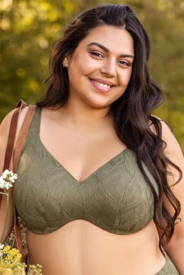 Ulla Bikini-Oberteil Monaco 9823 olive