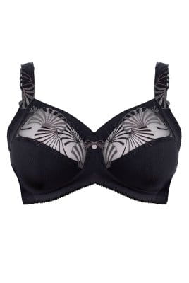 Ulla BH Emily ohne Bügel 2228 schwarz