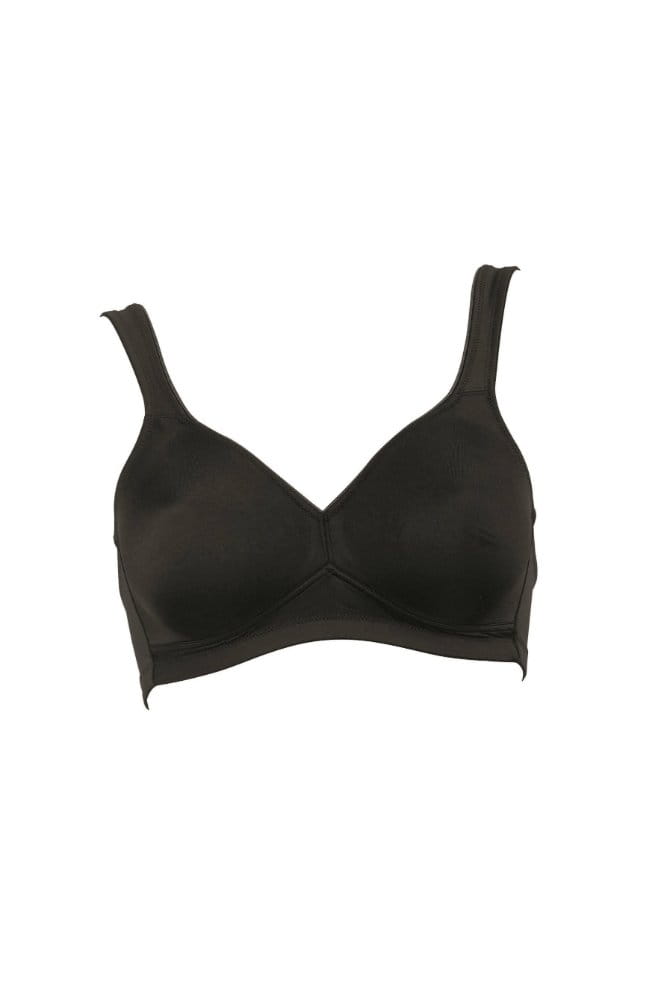 Rosa Faia Soft-BH Twin 5493 schwarz - Vorderansicht