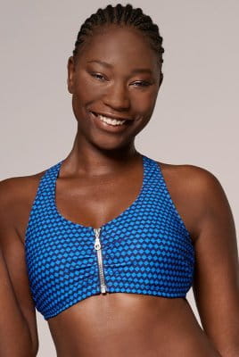 Amoena Prothesen-Bikini-Top Padua SB 71785 blau/dunkelblau