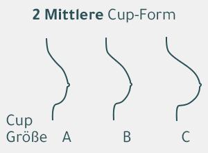 Mittlere Cup-Form