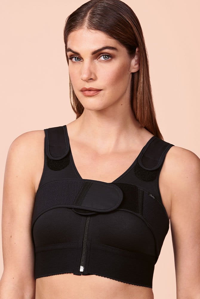 Anita Care - Kompressions-Bandage Marbella inklusive Post-OP Belt (Stuttgarter Gürtel) 1095 - Schwarz