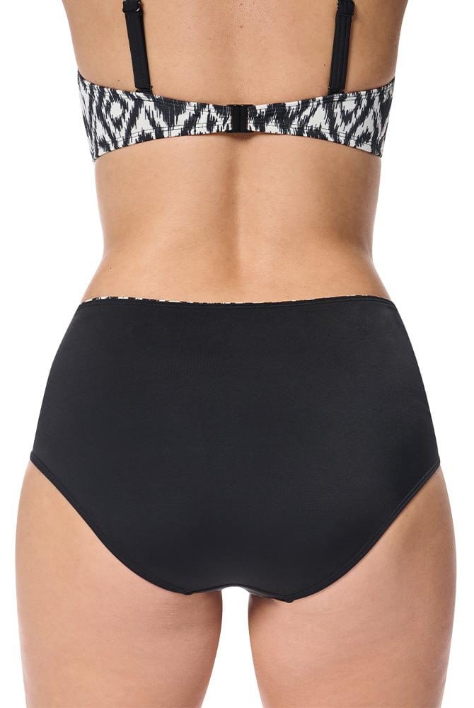 Amoena Bikinihose Salta 71783 schwarz-weiß - Rückansicht
