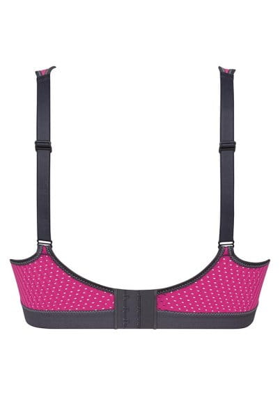 Anita Active Sport-BH performance 5566 pink/anthrazit - Rückansicht