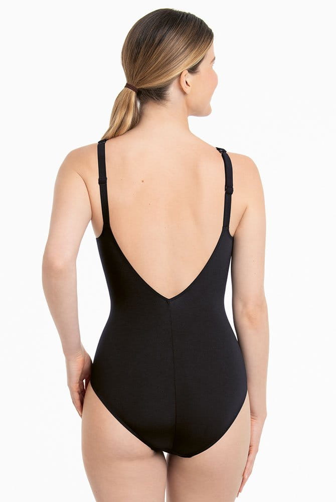 Anita Care Prothesen-Badeanzug Winnipeg Green Oasis 6241 - Rückansicht