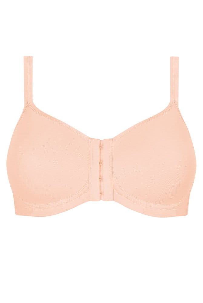 Amoena Prothesen-BH Mara mit Vorderverschluss 44806 rose nude - Vorderansicht