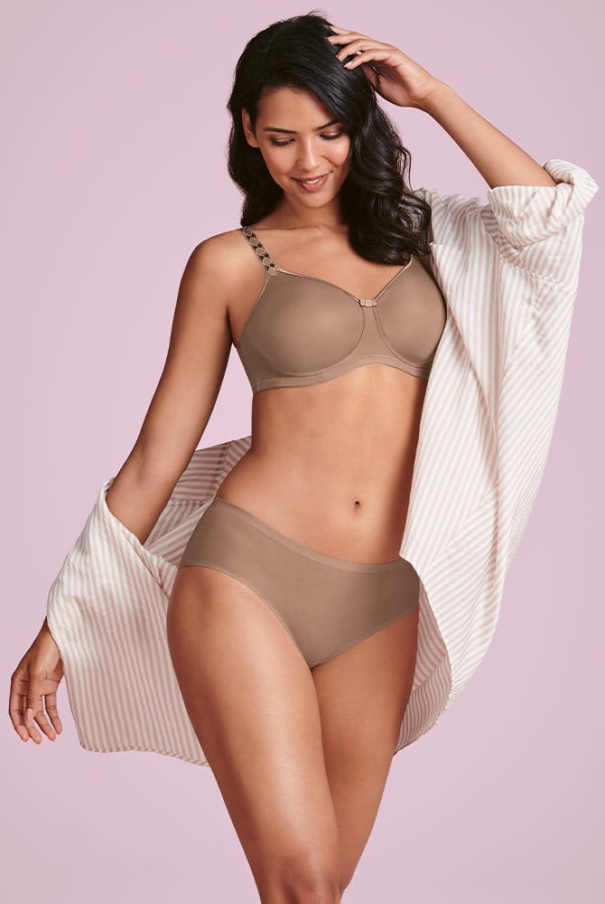 Anita Care Prothesen-BH Tonya Flair 4706X dusty rose mit Slip Essential