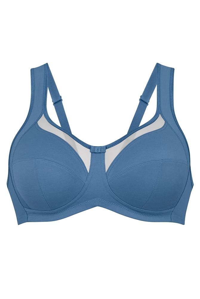Komfort-BH Clara ohne Bügel 5459 blue heaven - Vorderansicht