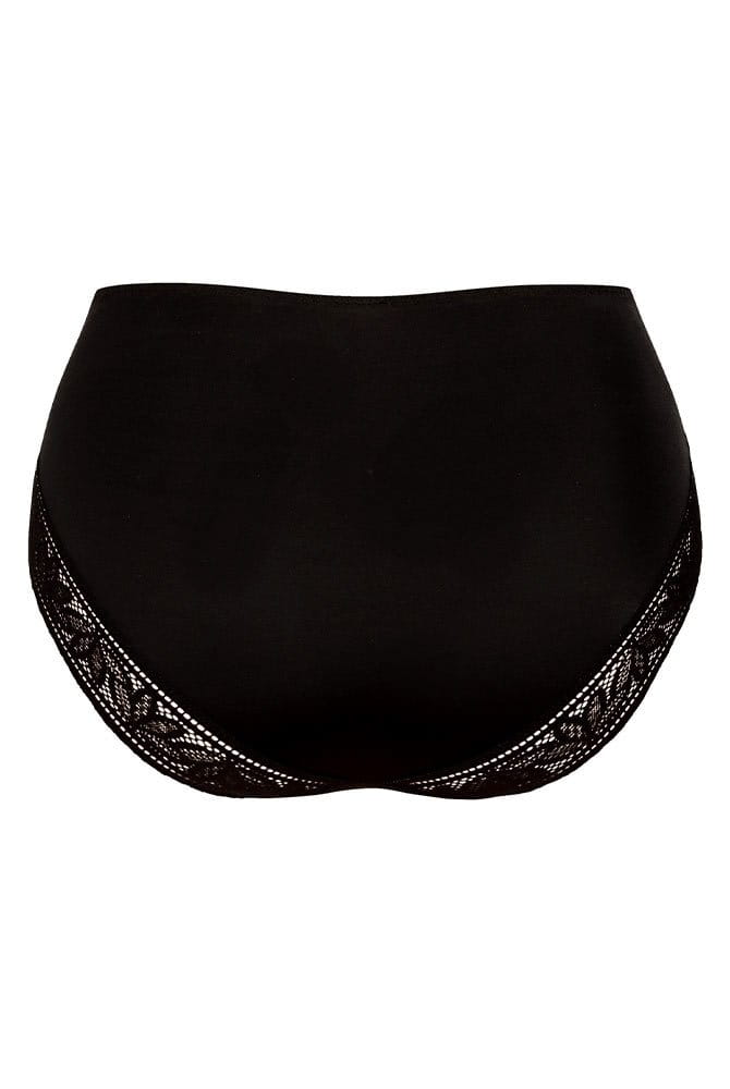 Rosa Faia Taillenslip+ Selena 1374 schwarz - Rückansicht