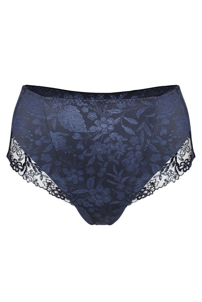 Ulla Miederslip Jasmin 2710 midnight in der Vorderansicht