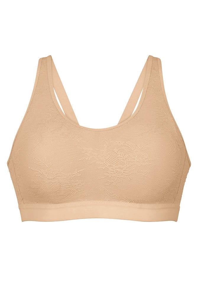 Anita Care Prothesen-Bralette Essential Lace 4700X desert - Vorderansicht