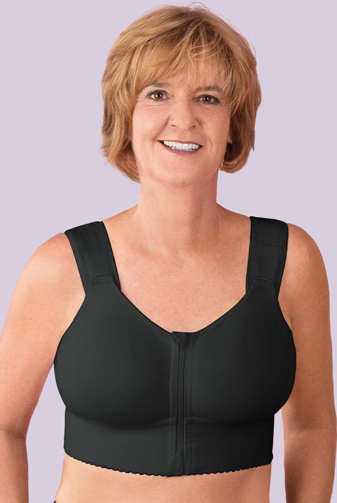 ABC Breast Care Kompressions-Bandage Restore 619 schwarz - Vorderansicht