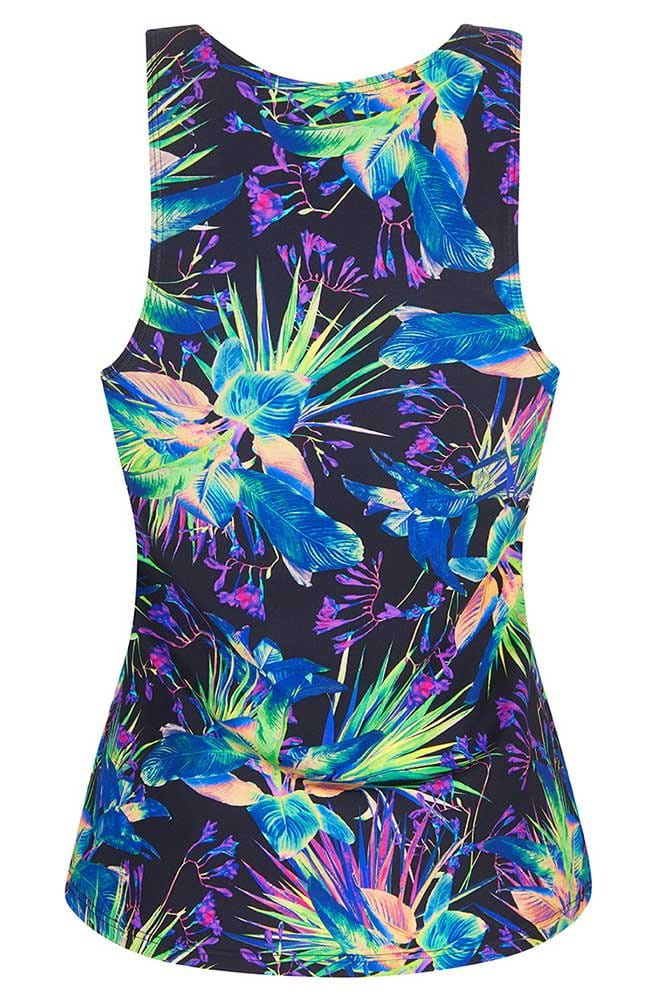 Amoena CuraLymph Prothesen-Tankini-Oberteil Lagos 71666 - Rückansicht