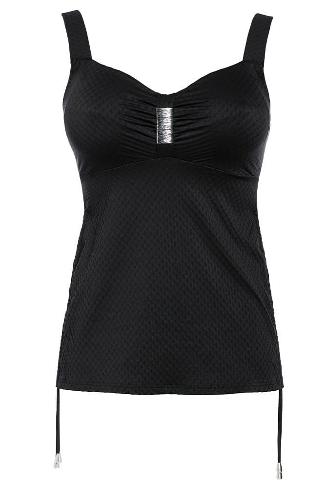 Ulla - St. Tropez Tankini-Oberteil 9190 - Schwarz