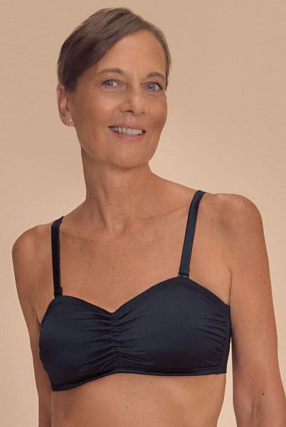 Amoena Prothesen-Bikini-Oberteil Lazio SBB 71815 dunkelblau - Vorderansicht