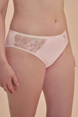 Amoena Slip Kennie 45120 dusty rose/offwhite - Vorderansicht