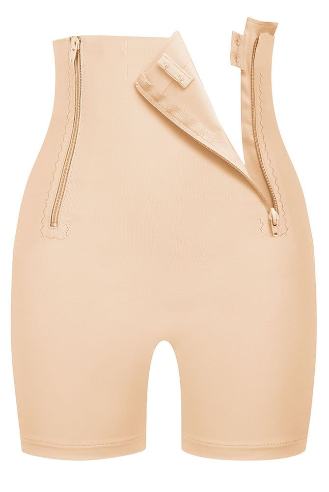 Amoena CuraScar Panty 2-ZIP-BO 45000 nude - Vorderansicht