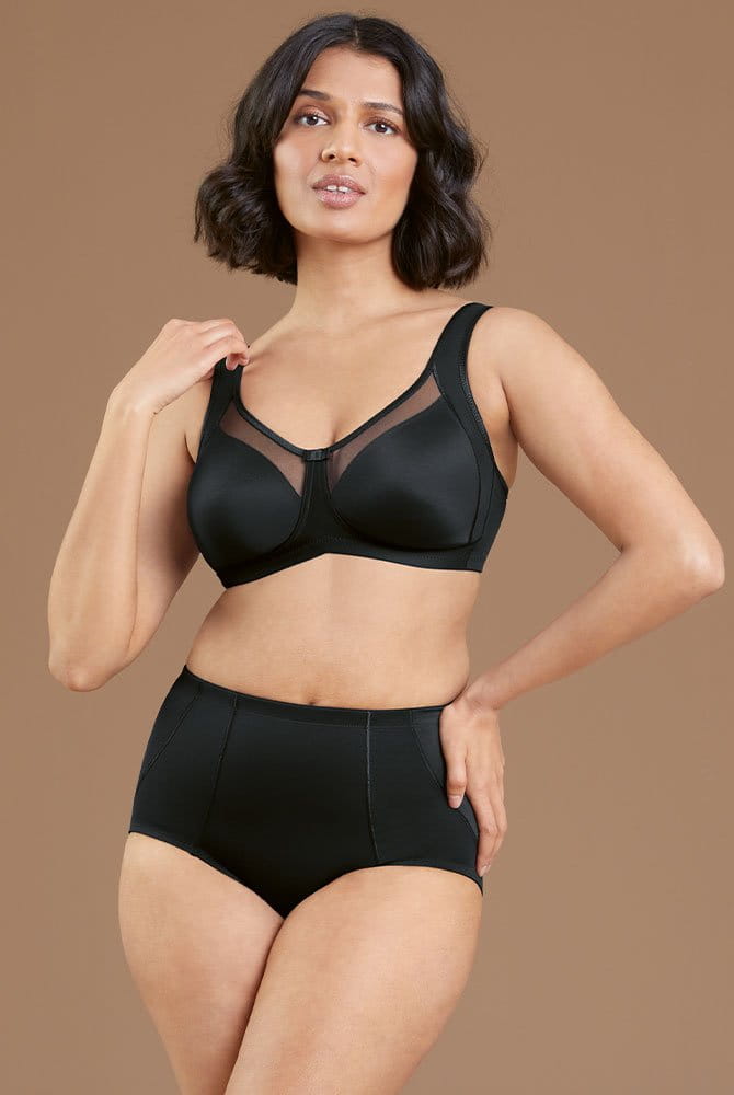 Anita Miederhose Clara 1760 schwarz mit Komfort-BH