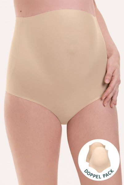 Anita Maternity Schwangerschafts-Slip Essential 2-er Pack 1757-2 desert - Vorderansicht