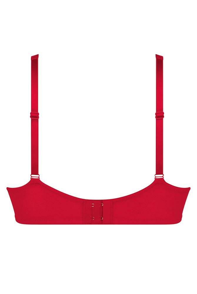 ROSA FAIA Bügel-BH Selma 5634 rot - Rückansicht
