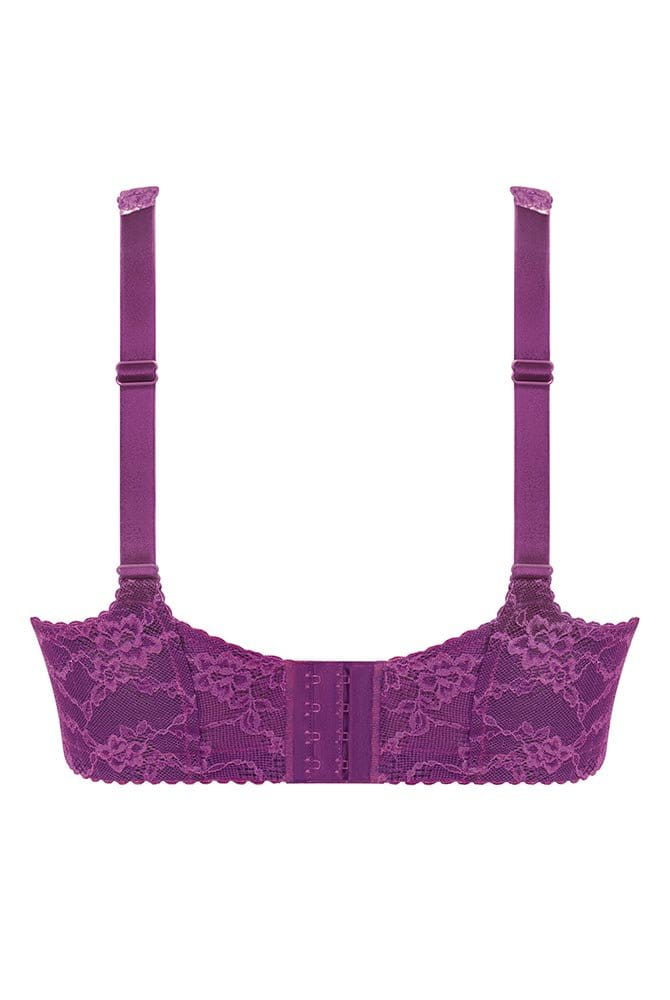 Rosa Faia Komfort-BH Bobette 5292 magic purple - Rückansicht