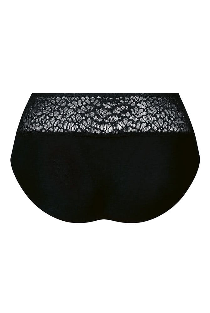 Anita Essential Smart High Waist Slip 1903 schwarz - Rückansicht