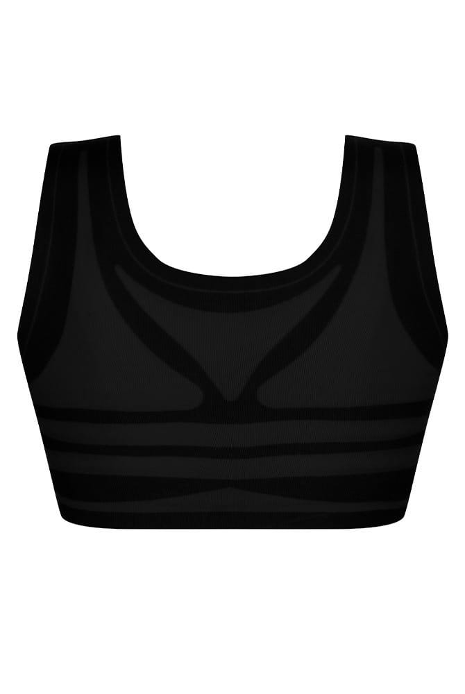 Amoena Prothesen-BH Lymph Flow SB FC 44816 schwarz - Rückansicht