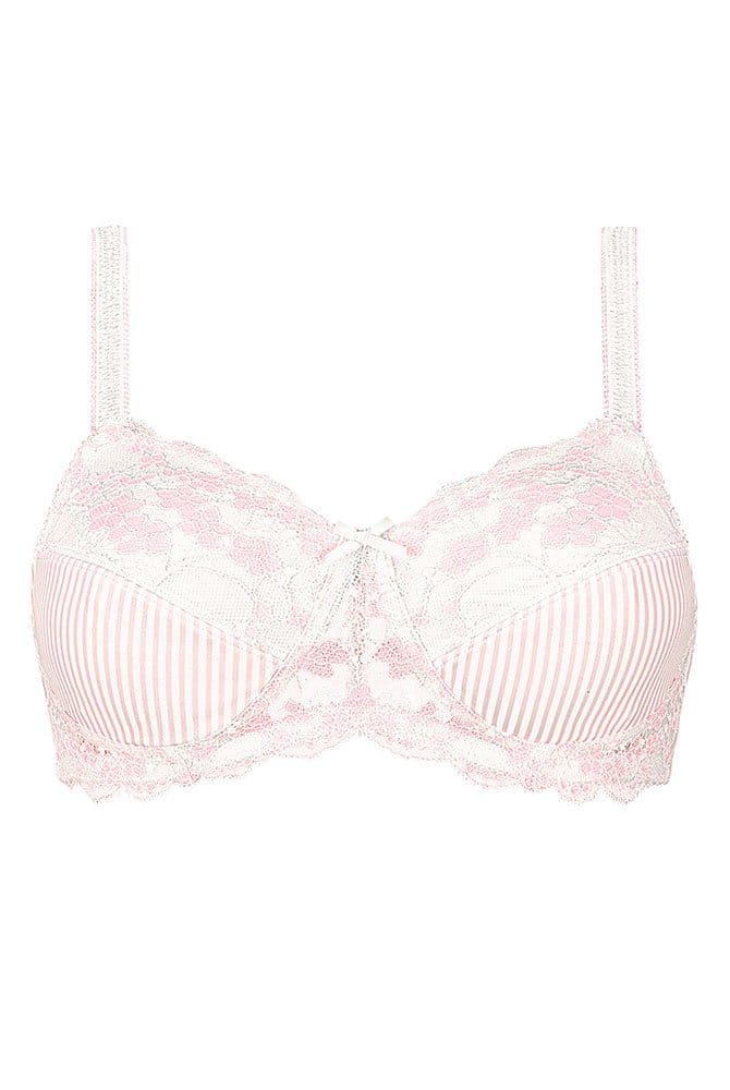 Amoena Prothesen-BH Kennie SB 45118 dusty rose/offwhite - Vorderansicht