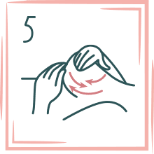 Schritt 5: Brust abtasten im Liegen