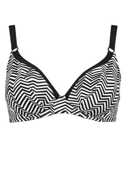 Lidea - Bikini-Oberteil Black Bites - Schwarz-weiß