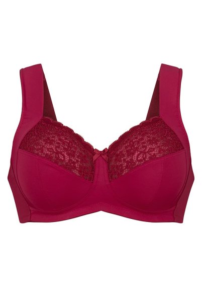 Anita Entlastungs-BH Havanna 5813 dark red - Vorderansicht