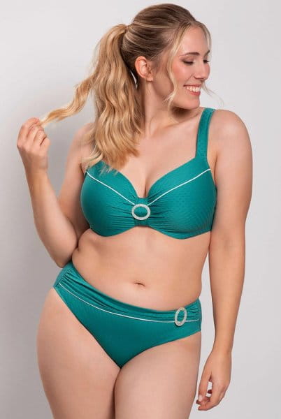 ULLA Bikini-Slip Portofino 9733 lagoon mit Bikini-Oberteil