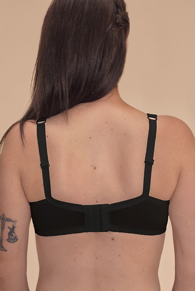 Amoena Prothesen-BH Katja SB 45117 schwarz - Rückansicht