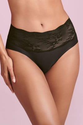 Anita Essential Lace High Waist Slip 1304 in schwarz