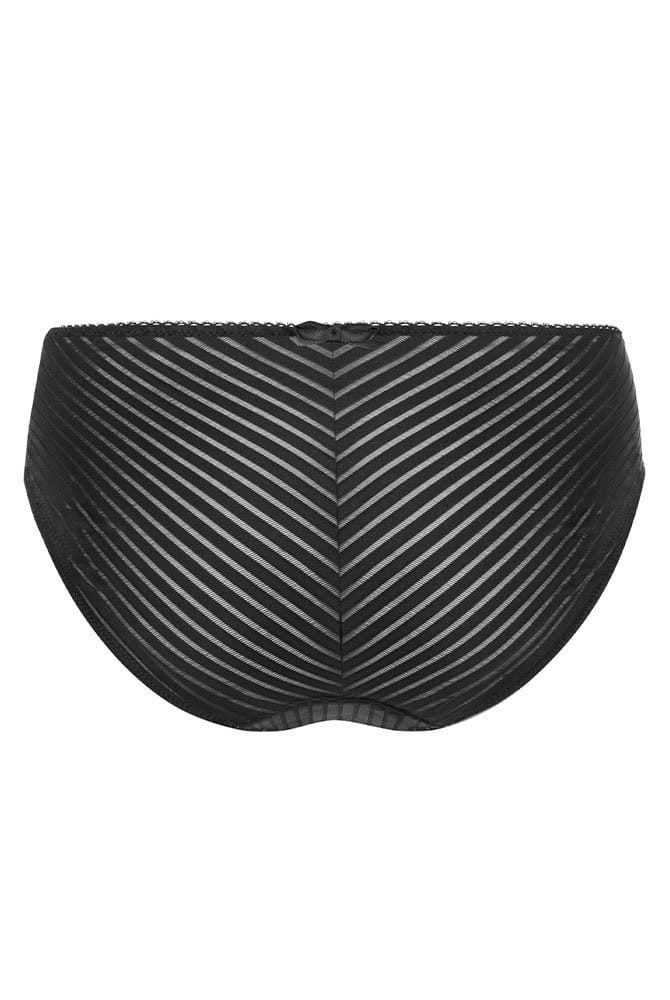 Amoena Slip Karolina schwarz in der Rückenansicht