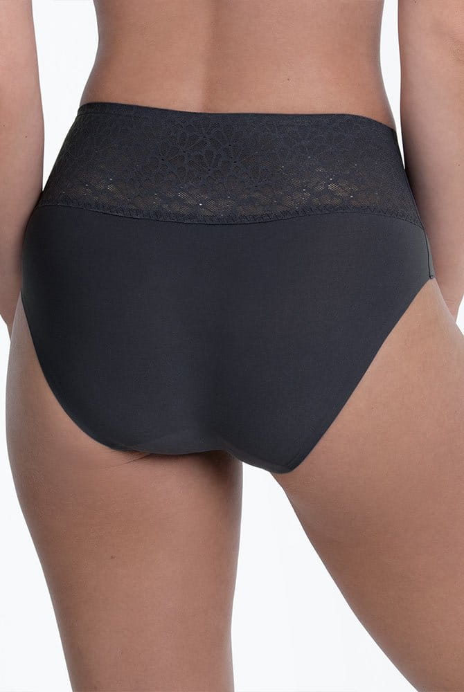 Anita Essential Smart High Waist Slip 1903 shadow blue - Rückansicht